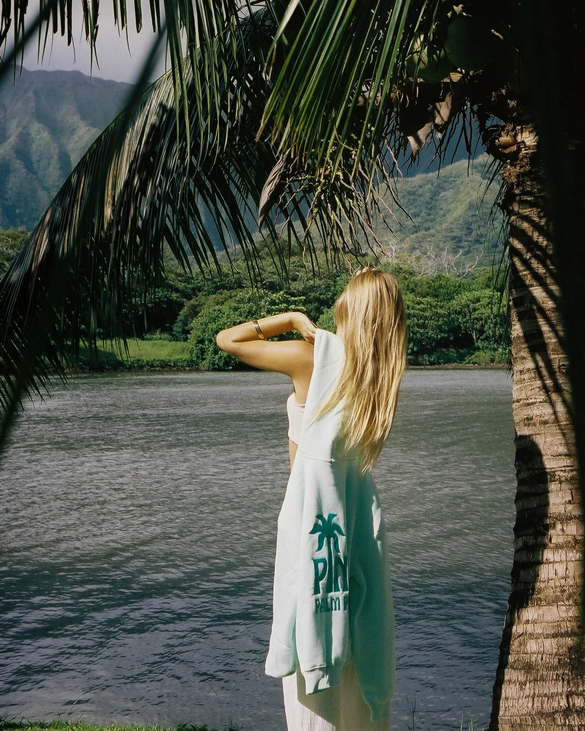 Classic Puff Hoodie in Mint Breeze - Image 6