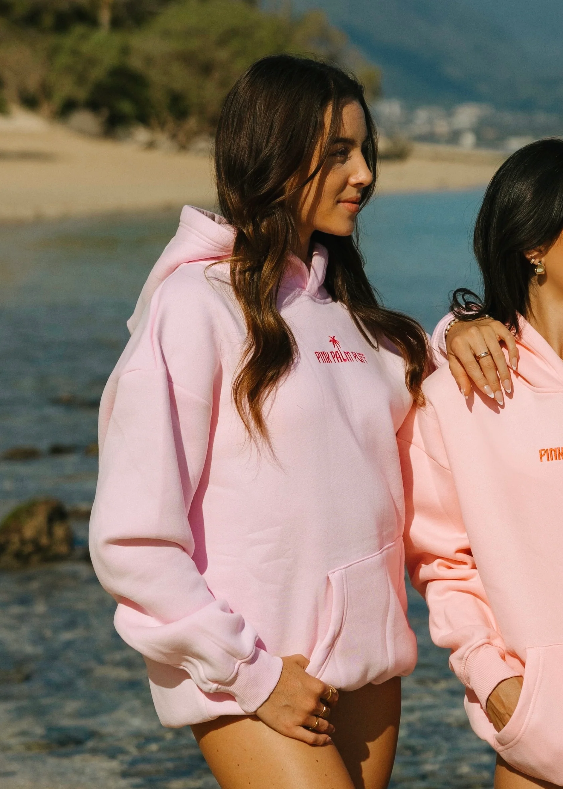 Classic Puff Hoodie in Blush - Image 7