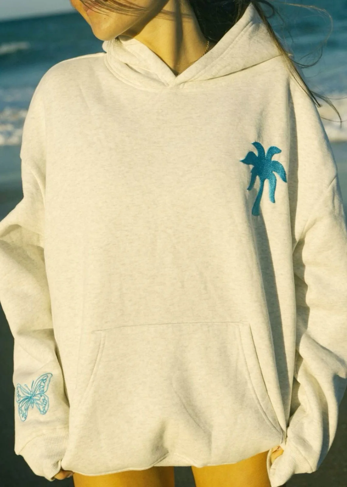 "To Live For the Hope of it All" Hoodie in Heather - Image 3