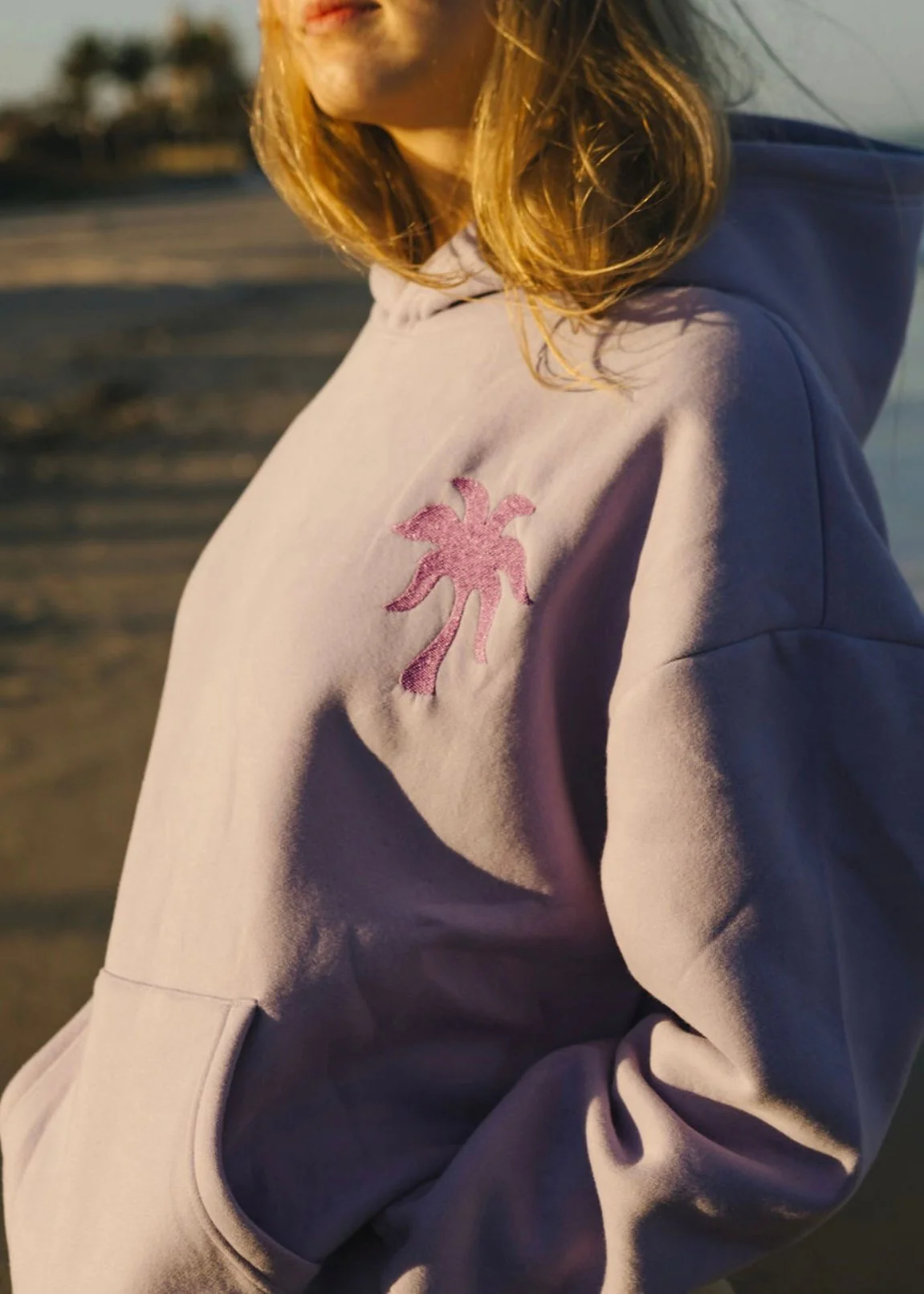 "To Live For the Hope of it All" Hoodie in Lilac - Image 5